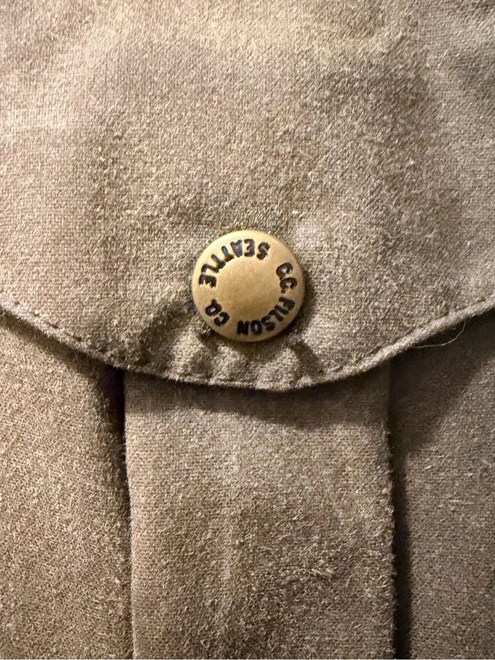 Filson Tin Cloth Field Jacket 466 Size XL